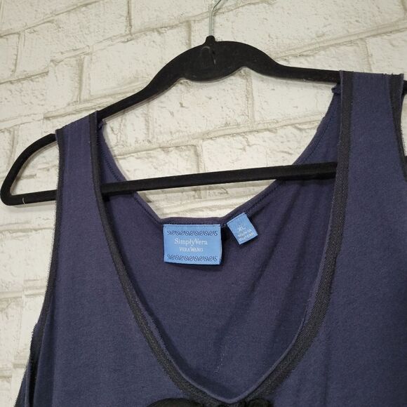 Simply Vera Vera Wang ruffle front tank top - Picture 8 of 14